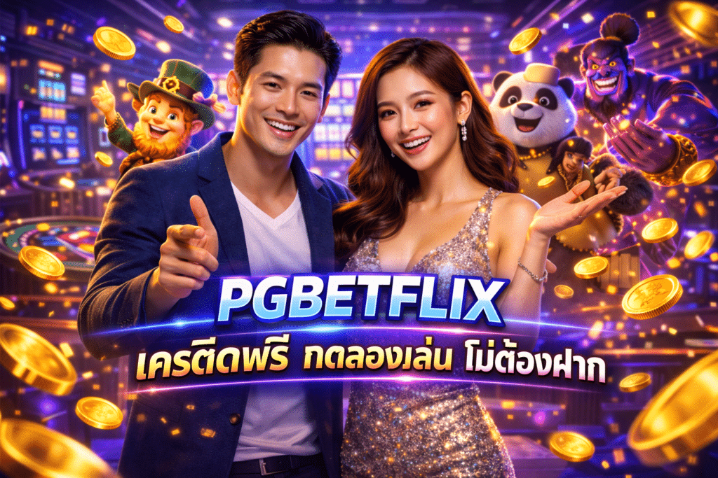 PGBETFLIX เครดิตฟรี ทดลองเล่น ไม่ต้องฝาก