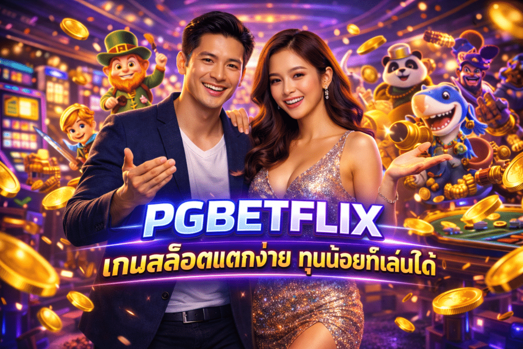 PGBETFLIX เกมสล็อตแตกง่าย ทุนน้อยก็เล่นได้